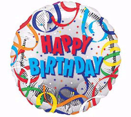 Picture of z - Mylar Balloon - Happy Birthday (1)